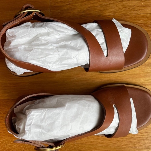 Heeled Sandals with Straps Massimo Dutti - Brown 7.5 (EU38) - Picture 7 of 10